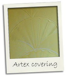 Artex covering