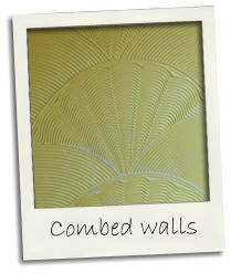 Combed walls